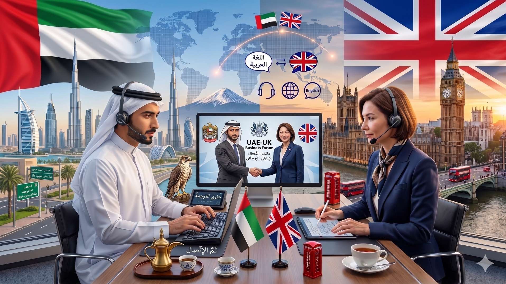 Korean interpreter in the UK