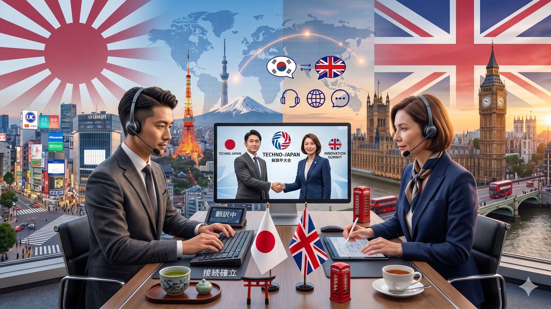Japanese interpreter in London