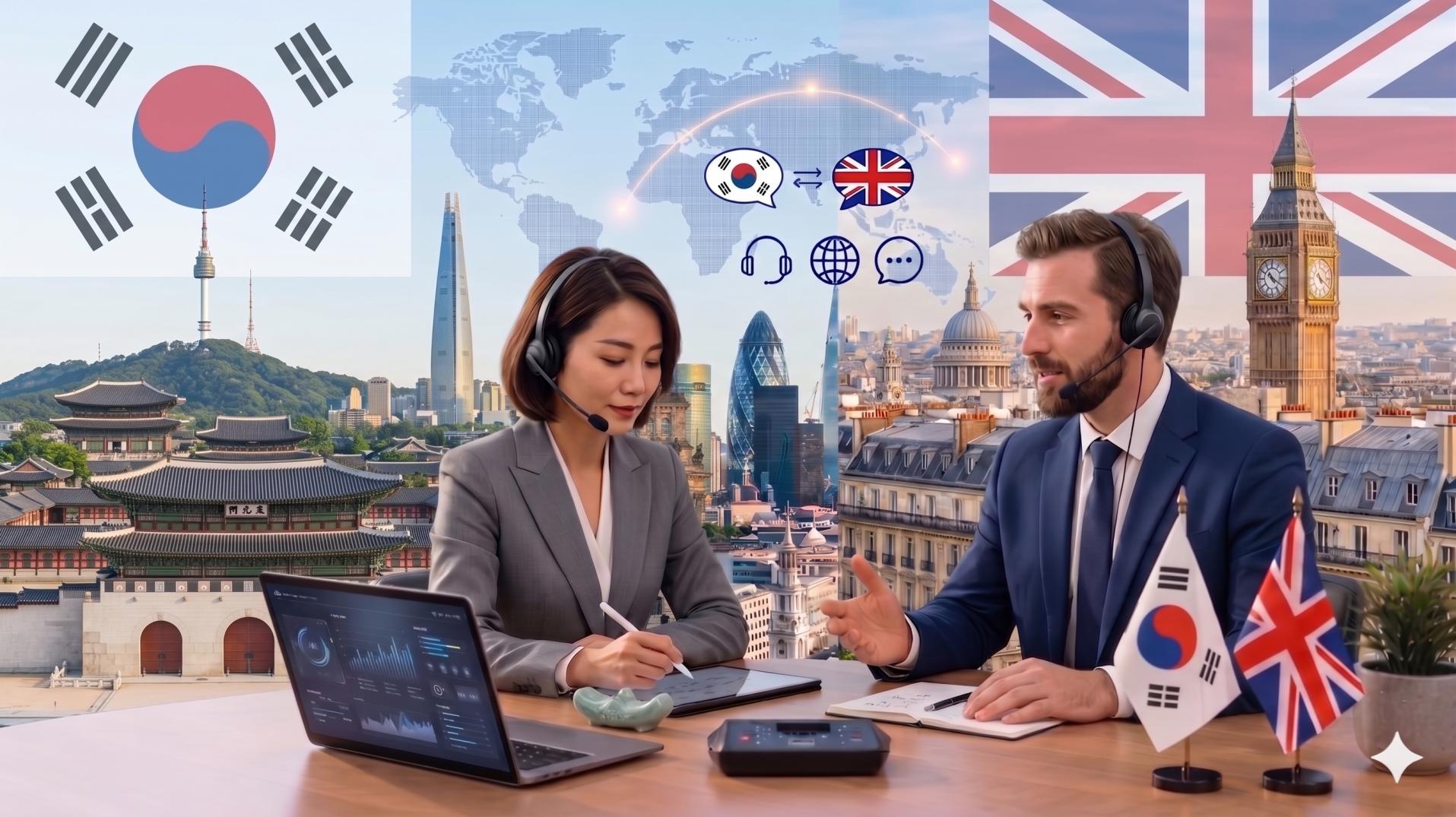 Korean interpreter in the UK