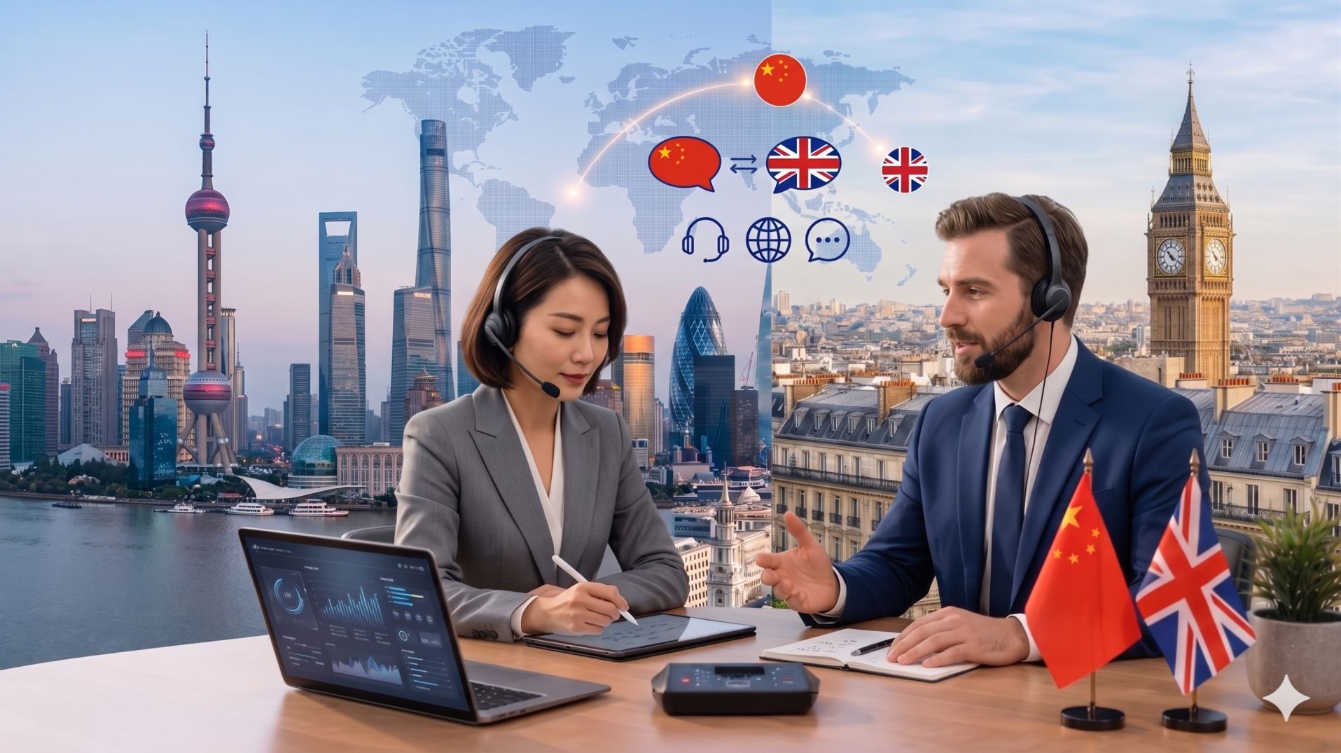 Mandarin interpreter in the UK