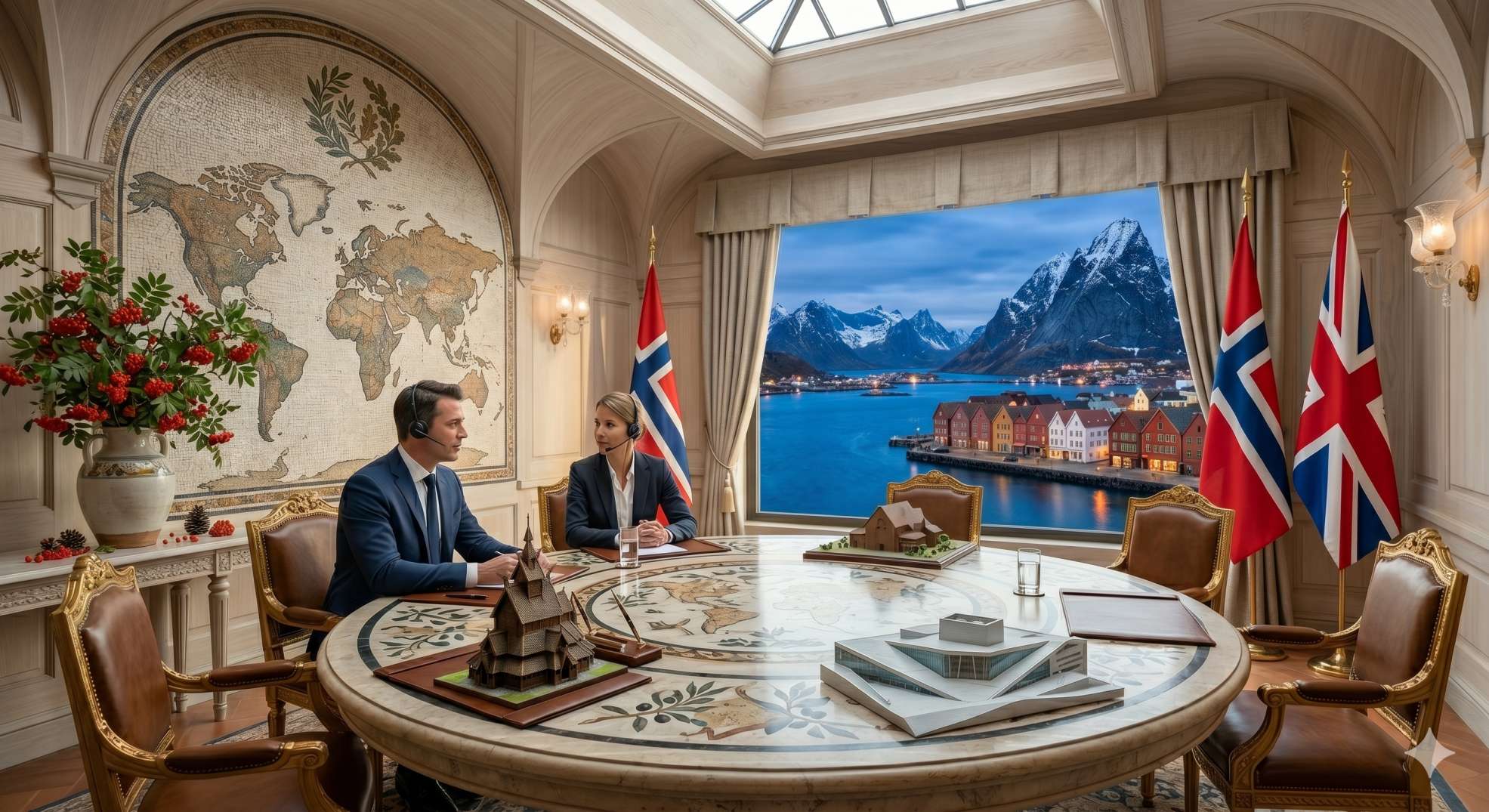 Norwegian interpreter in the UK