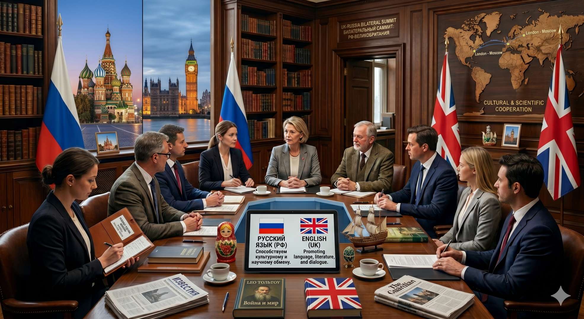 Russian interpreter in the UK