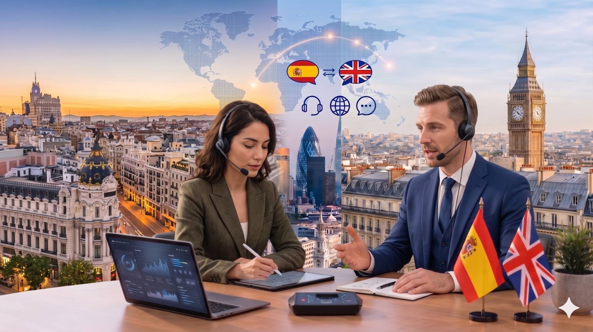 Spanish interpreter in the UK