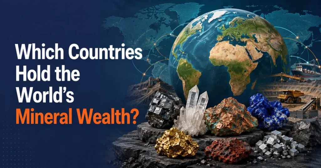 Which Countries Hold the World’s Mineral Wealth? — global map, strategic minerals and international mining operations